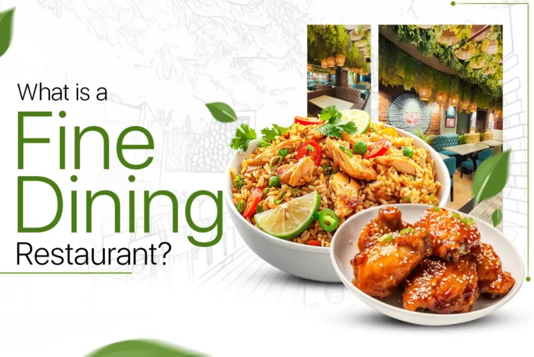 what is a fine dining restaurant