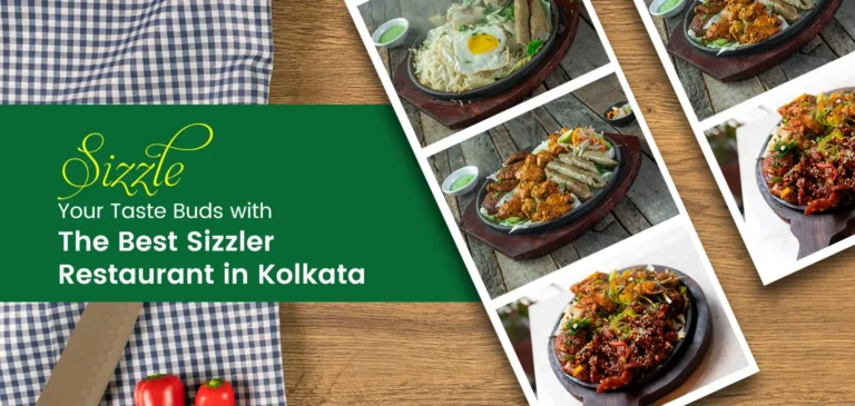 Biryani sizzler served hot on an iron plate at a Kolkata restaurant