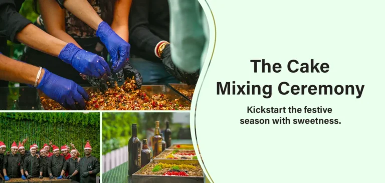 cake mixing ceremony in Salt Lake