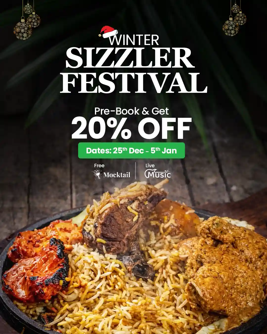 sizzler festival at The Garden