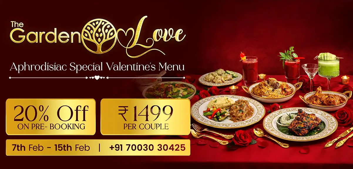 Valentine’s Day Special At The Garden