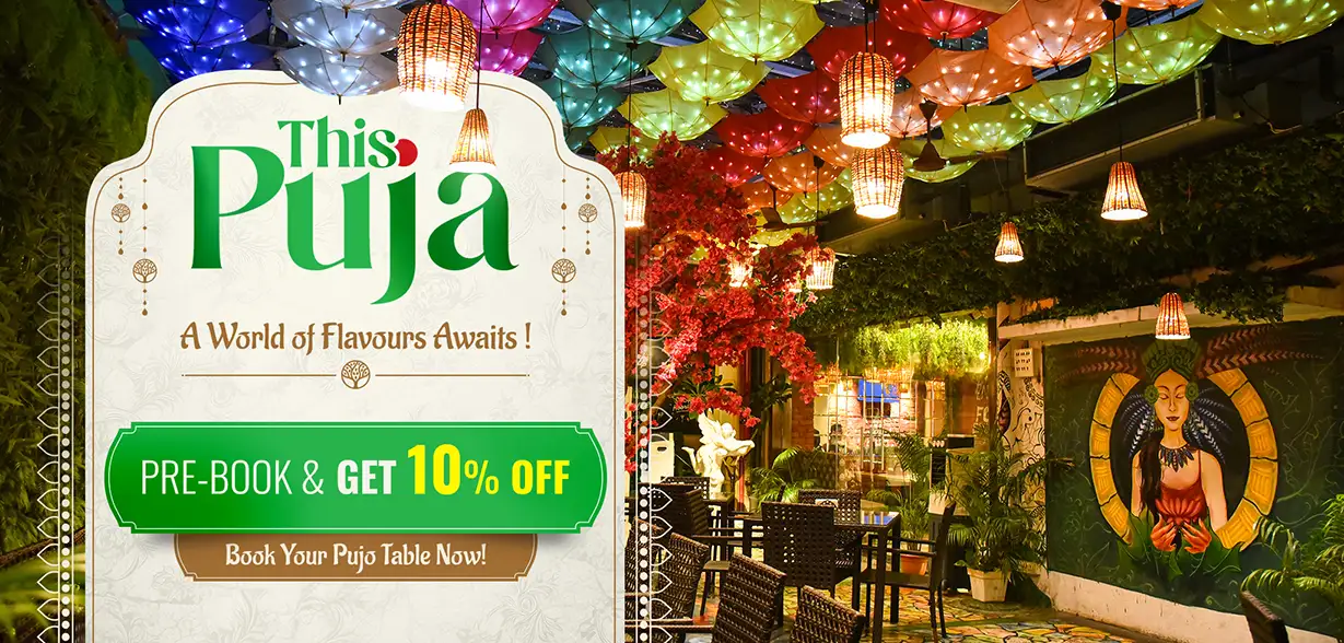 Durga Puja Special Menu at The Garden