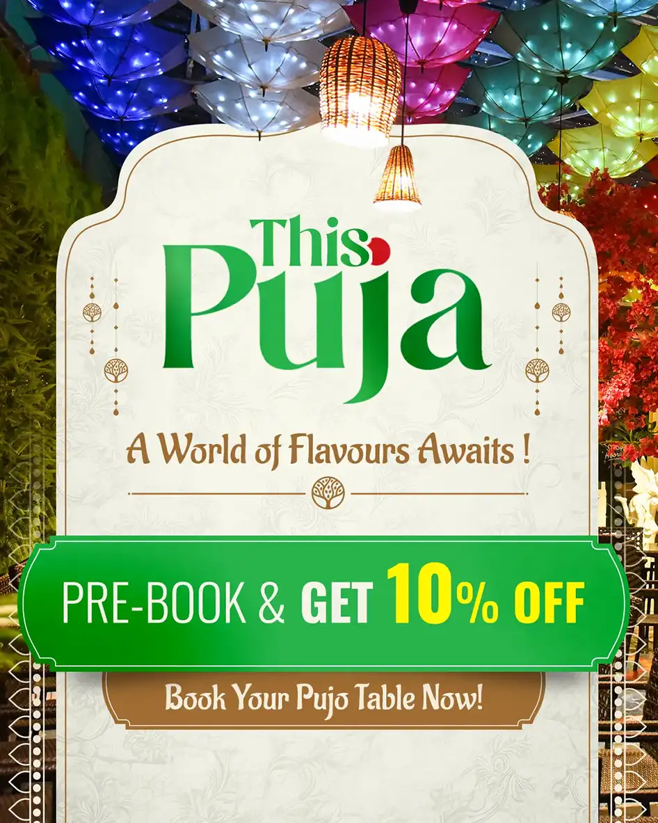 Durga Puja Special Menu 2026 in Kolkata - The Garden